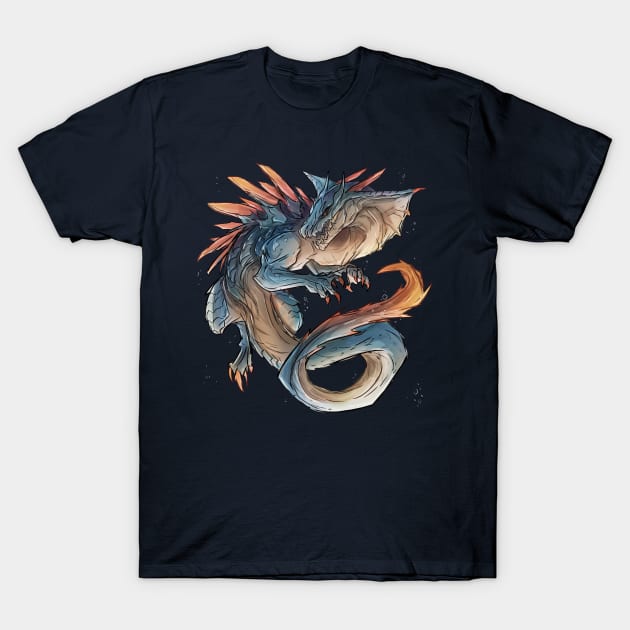 Lagiacrus T-Shirt by Creative Mechanics